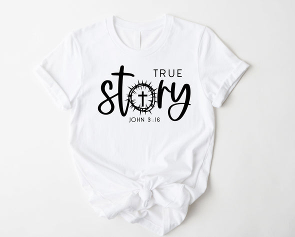 Easter True Story Graphic Tee