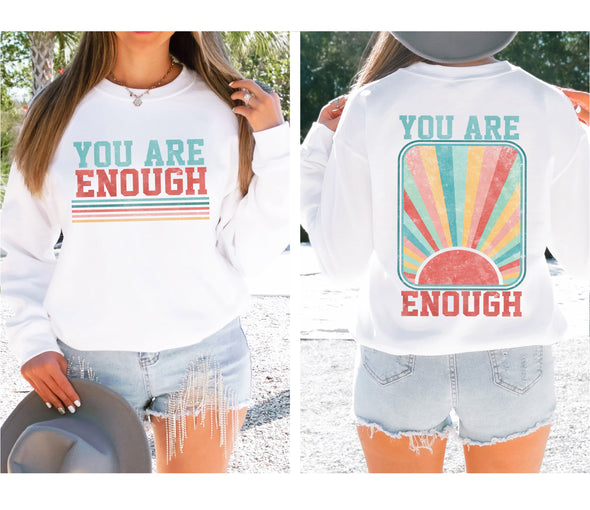 Enough Graphic Tee, Tank, or Sweatshirt