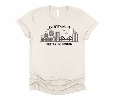 Everything Is Better In Boston Graphic