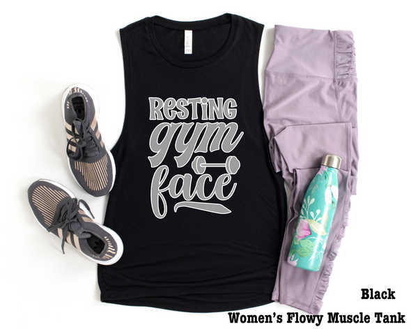 Resting Gym Face Graphic Tee