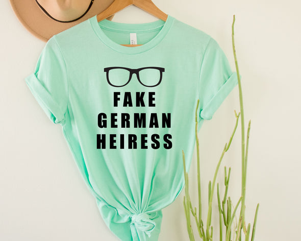 Fake German Heiress Graphic Tee