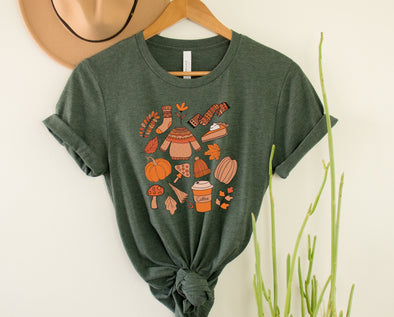 Fall Favs Graphic Tee and Sweatshirts