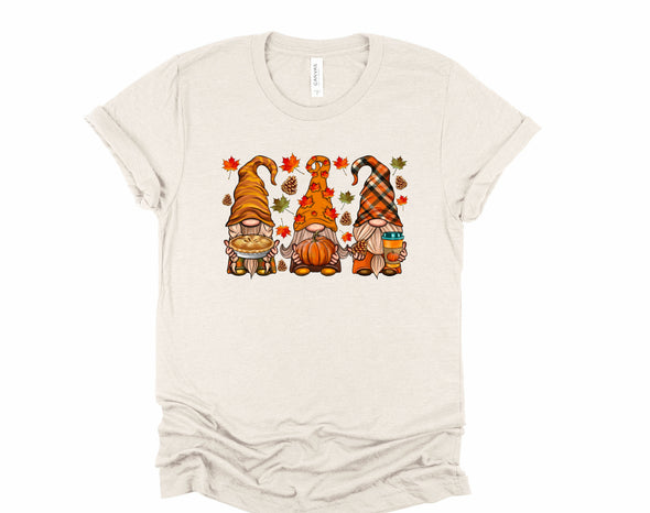 Fall Gnomes Graphic Tee