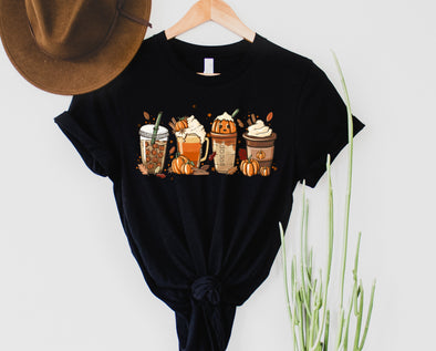 Fall Latte Graphic Tee and Sweatshirt