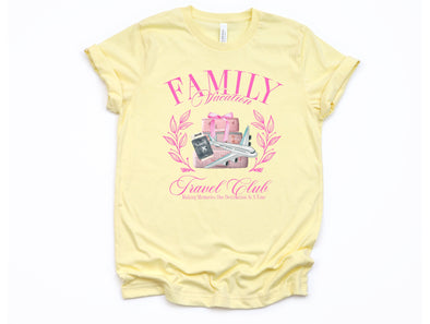 Family Vacation Social Club Graphic Tee