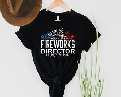 Fireworks Director Graphic Tee