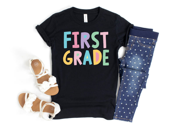 Pastel Back To School Graphic Tee