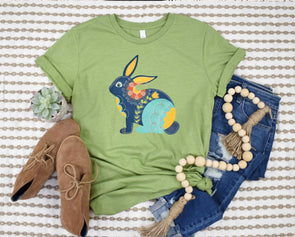 Folk Bunny Graphic Tee