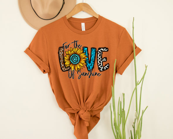 For The Love Of Sunshine Graphic Tee