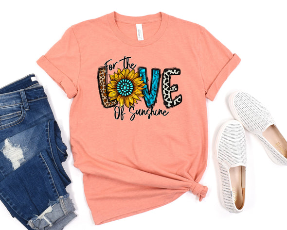 For The Love Of Sunshine Graphic Tee