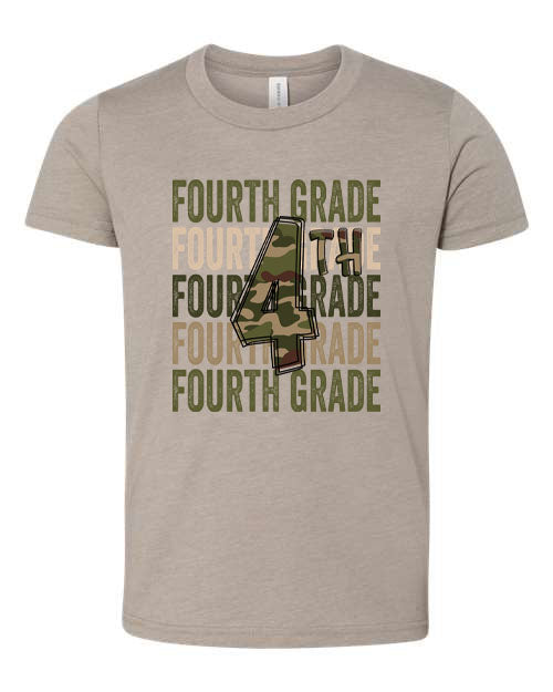 ADULT Camo Grade Graphic Tee