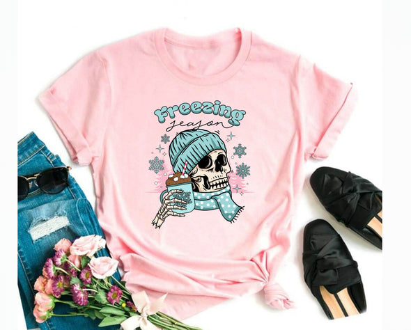 Freezing Season Graphic Tee and Sweatshirt