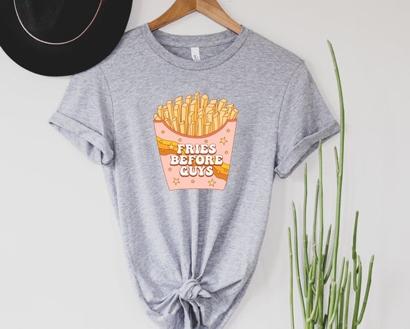 Fries Before Guys Graphic Tee