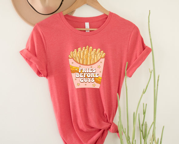 Fries Before Guys Graphic Tee