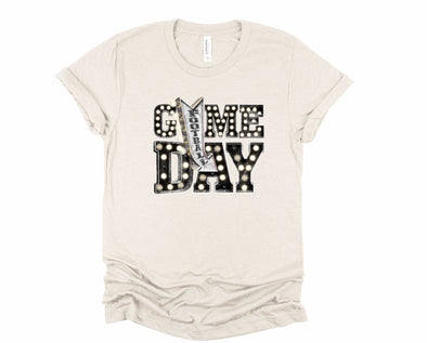 Game Day Lights Graphic Tee and Sweatshirt
