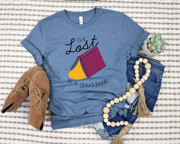 Get Lost In A Good Book Graphic Tee