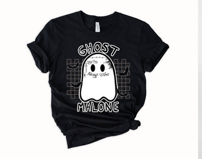 Ghost Malone Graphic Tee and Sweatshirt
