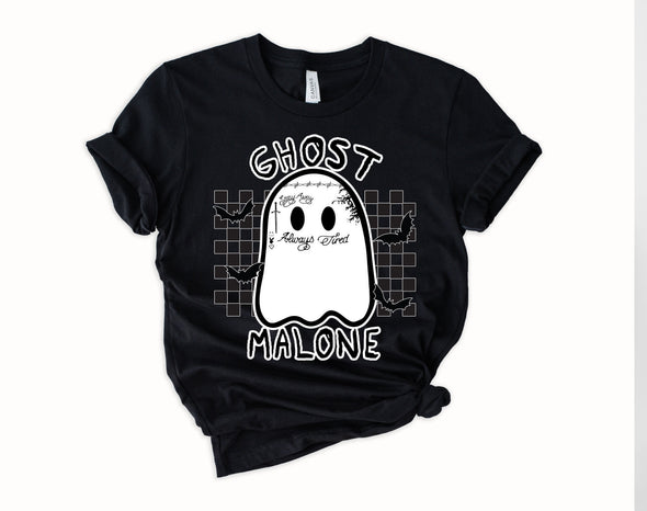 Ghost Malone Graphic Tee and Sweatshirt