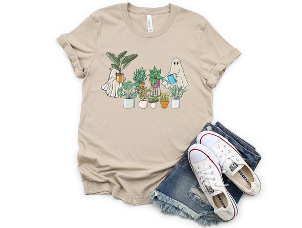 Ghost Plant Lady Graphic Tee and Sweatshirt