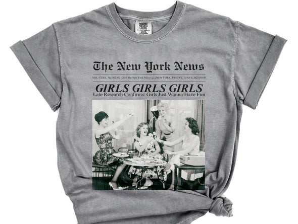 Girls Girls Girls Graphic Tee