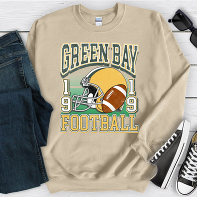 Green Bay Retro Football Sweatshirt