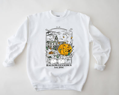 Halloweentown Graphic Tee and Sweatshirt