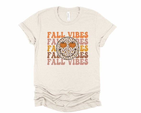 Happy Fall Vibes Graphic Tee and Sweatshirt