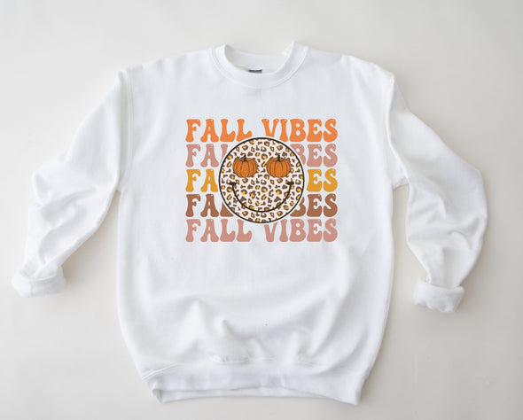 Happy Fall Vibes Graphic Tee and Sweatshirt