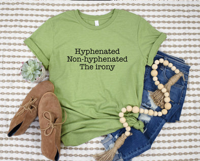 Hyphenated Graphic Tee