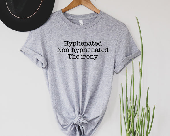 Hyphenated Graphic Tee