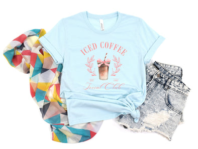 Iced Coffee Social Club Graphic Tee