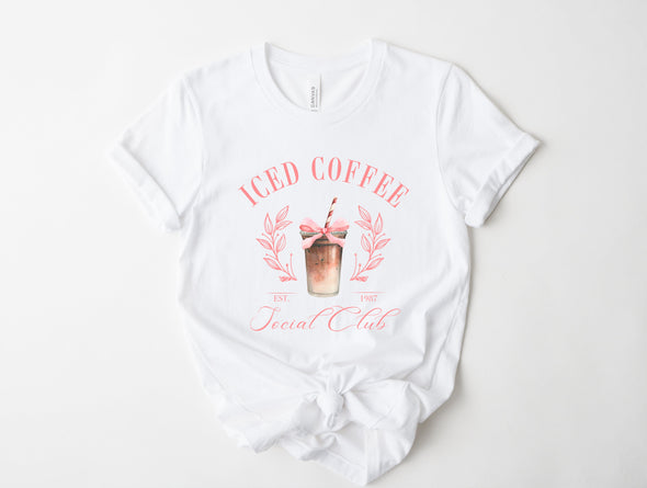 Iced Coffee Social Club Graphic Tee