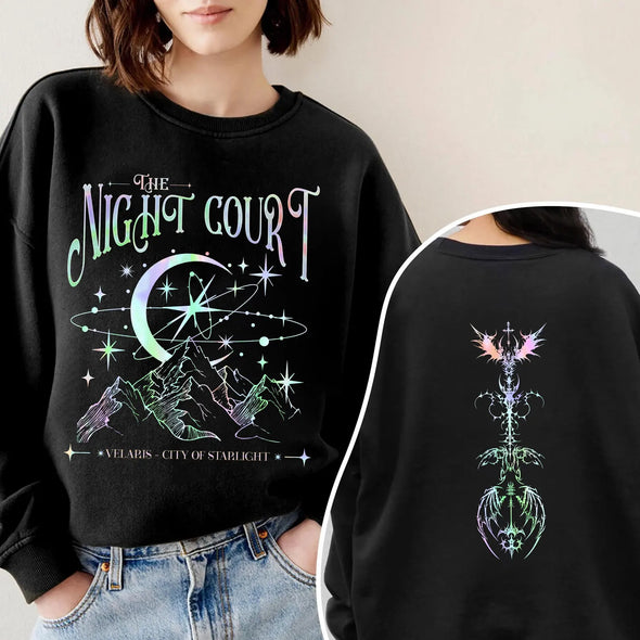 The Night Court Graphic Tee and Sweatshirt
