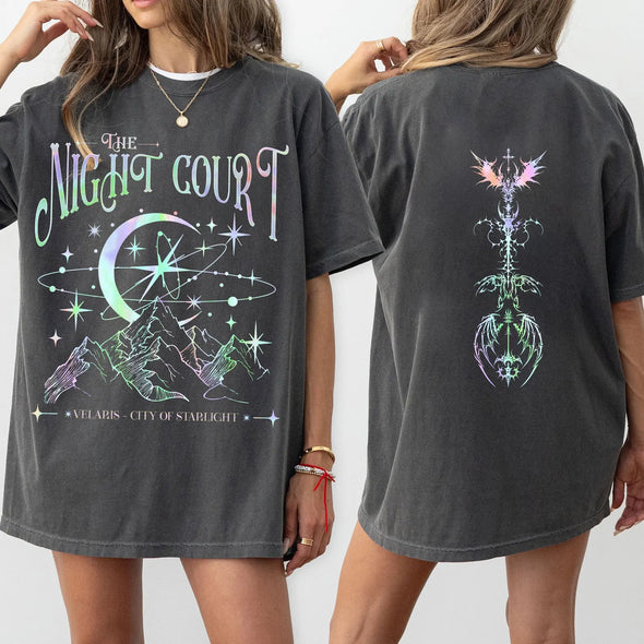 The Night Court Graphic Tee and Sweatshirt