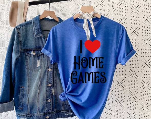 I Love Home Games Graphic Tee