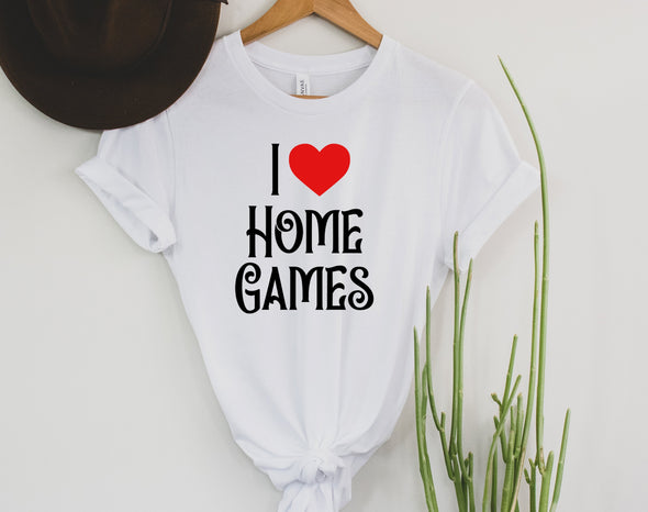 I Love Home Games Graphic Tee