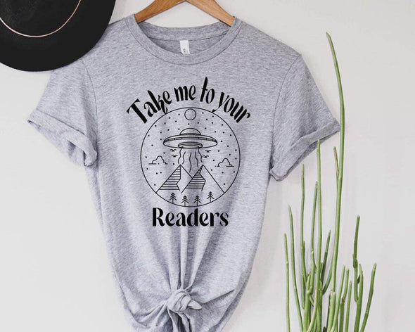 Take Me To Your Readers Graphic Tee