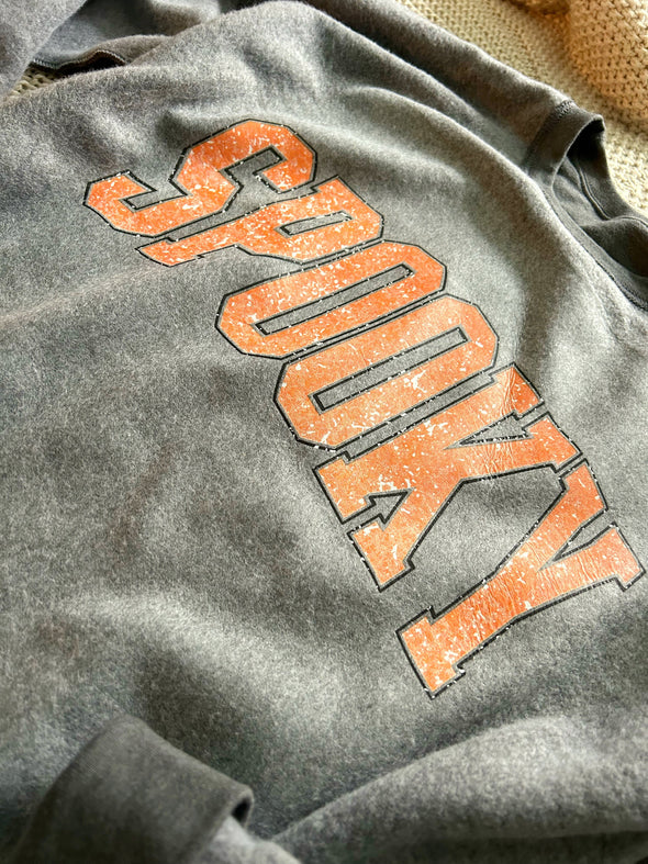 Spooky Varsity INSIDE OUT SWEATSHIRT