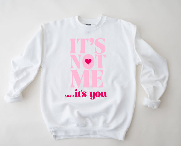 It's Not Me, It's You Graphic Tee and Sweatshirt