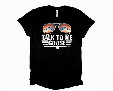 Jets Talk To Me Goose Graphic Tee