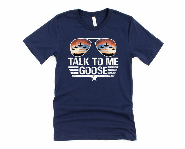 Jets Talk To Me Goose Graphic Tee