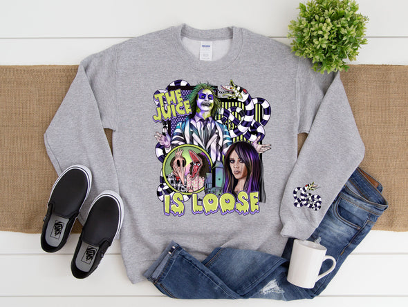 The Juice Is Loose Graphic Tee and Sweatshirt