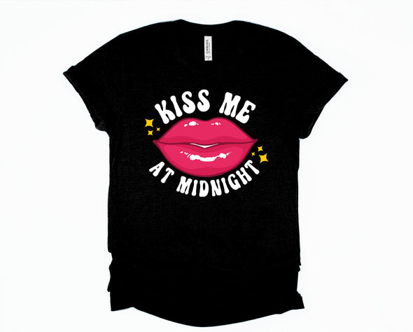 Kiss Me At Midnight Graphic Tee or Sweatshirt