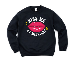 Kiss Me At Midnight Graphic Tee or Sweatshirt