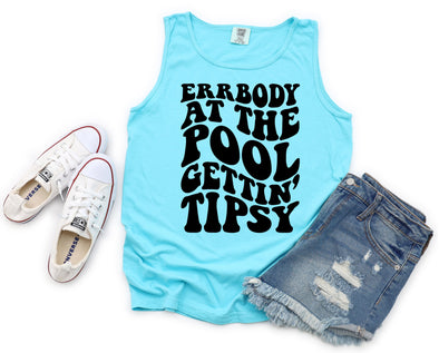 Pool Getting Tipsy Graphic Tee