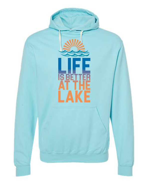 Better At The Lake Graphic Tee and Hoodie