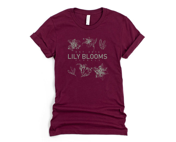 Lily Blooms Graphic Tee