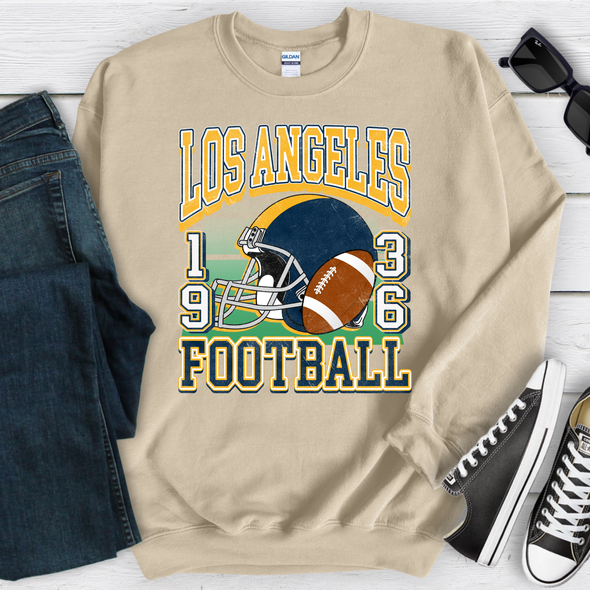 Los Angeles Retro Football Sweatshirt