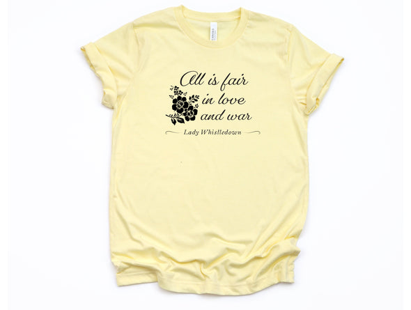 Love and War Graphic Tee