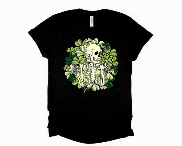 Lucky Skeleton Graphic Tee